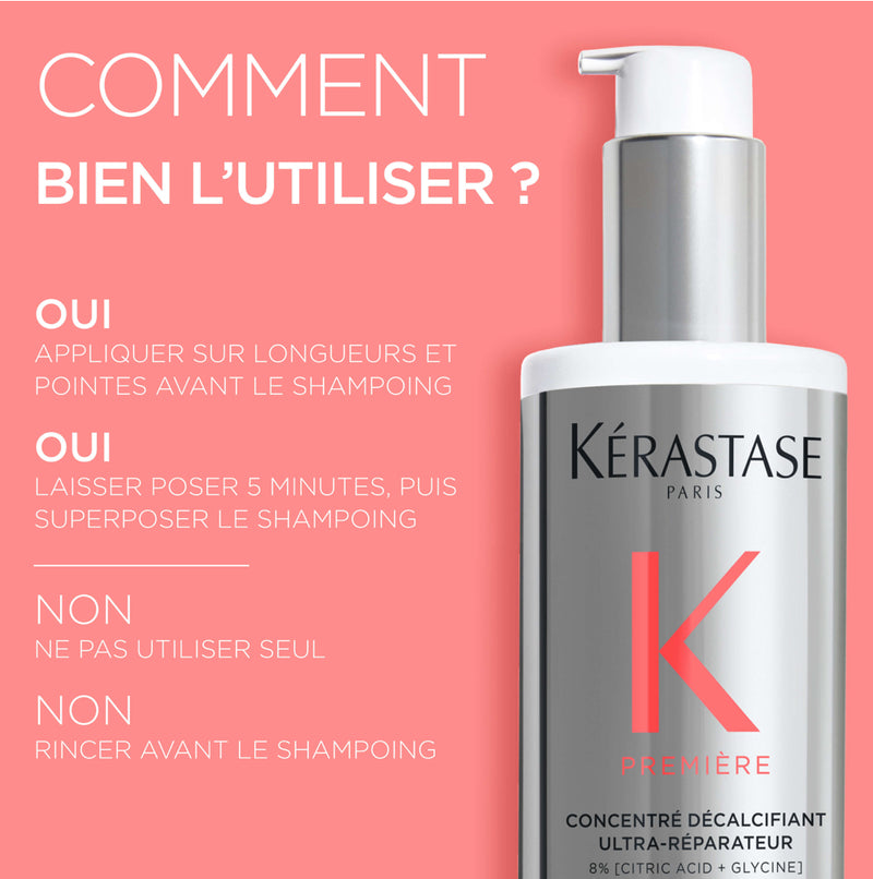 Format voyage - kérasatse Concentré décalcifiant ultra-réparateur 45ml