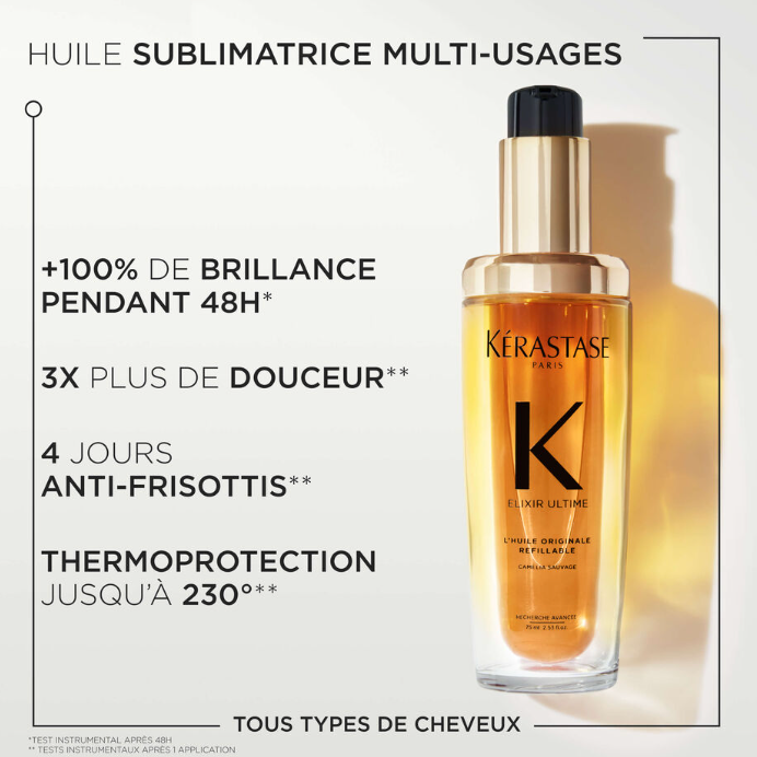 L'HUILE KÉRASTASE ORIGINALE RECHARGEABLE - 75ML