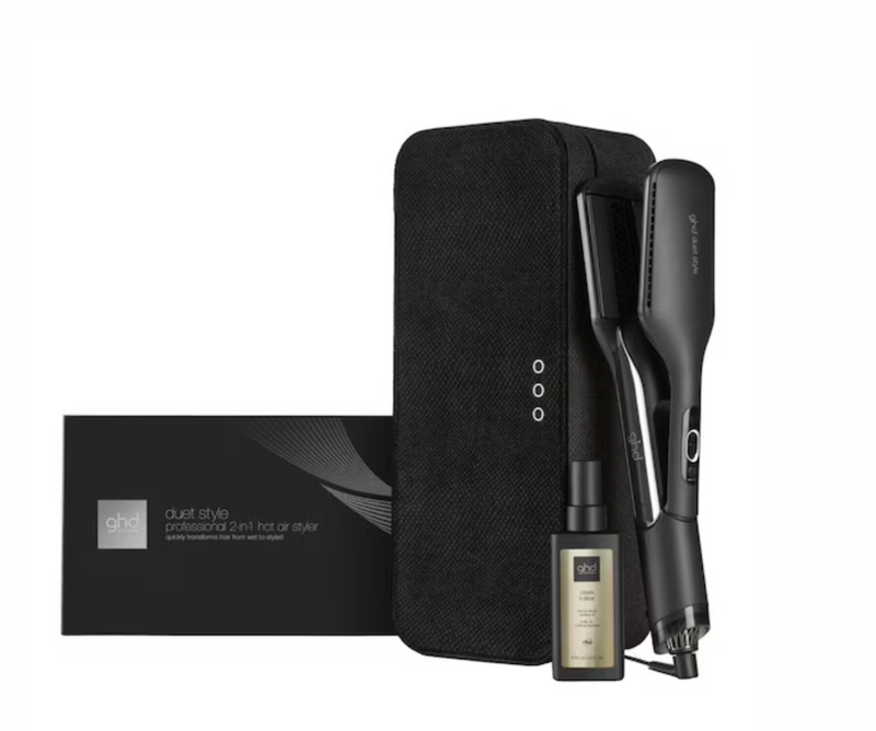 Coffret GHD Duo Duet Style & Sleek Talker - Lisseur séchant & Huile Lissante