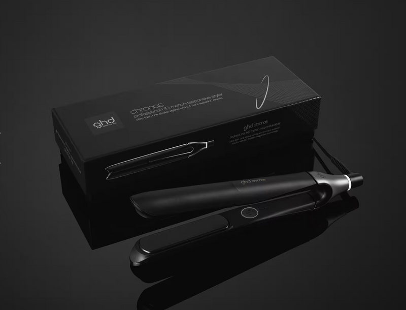 LISSEUR GHD CHRONOS NOIR + spray thermoprotecteur ghd bodyguard 120 ml OFFERT