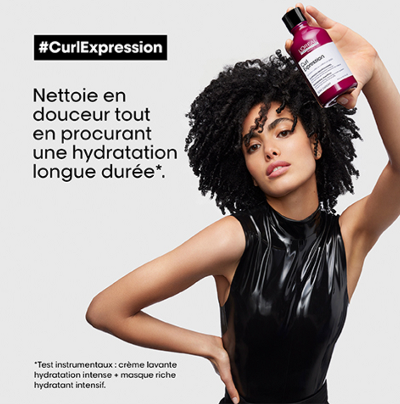 Shampooing Crème Lavante L'Oréal  Hydratation Intense Curl Expression