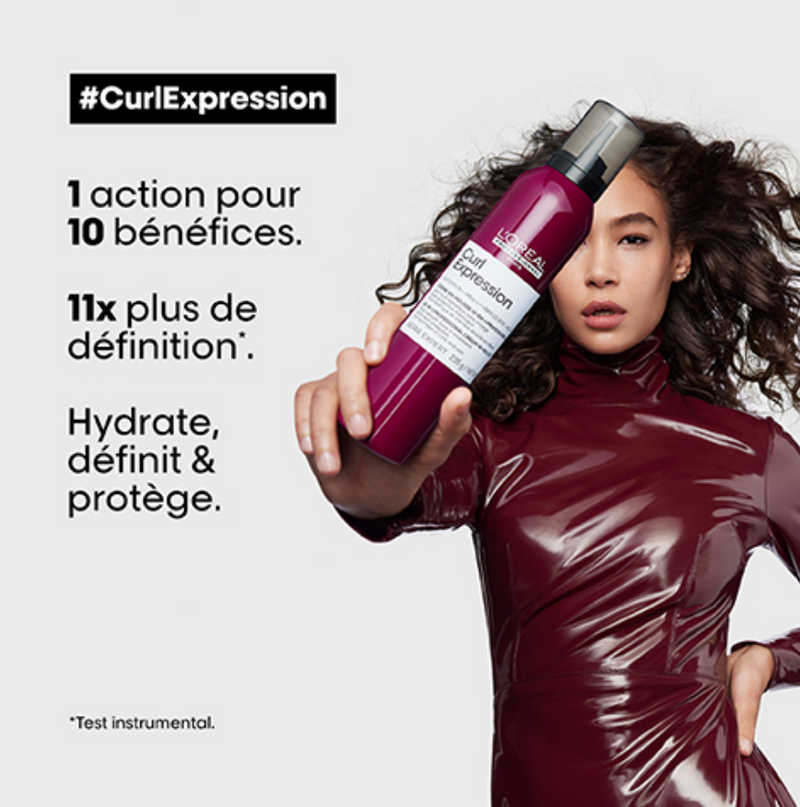 Crème-en-Mousse L'Oréal  10-en-1 Curl Expression