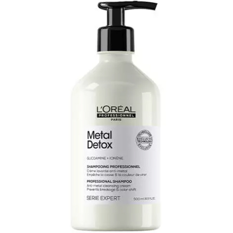 Shampooing Crème Lavante L'Oréal Anti-Métal Métal Détox