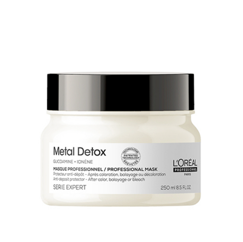 Masque Professionnel L'Oréal Protecteur Anti-Dépôt Métal Détox