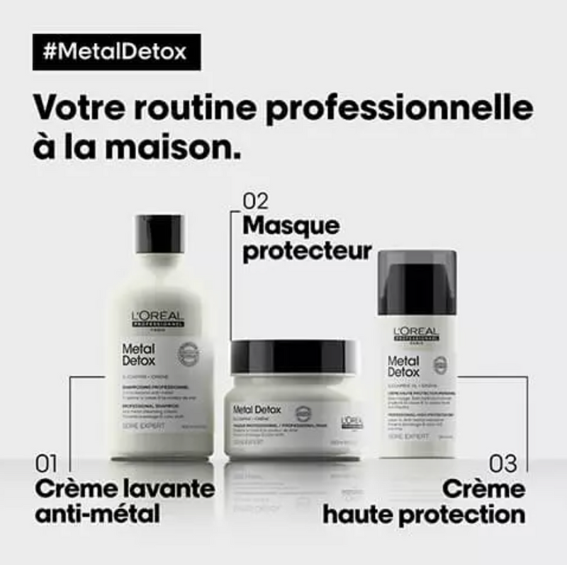 Crème L'Oréal Haute Protection Metal Détox