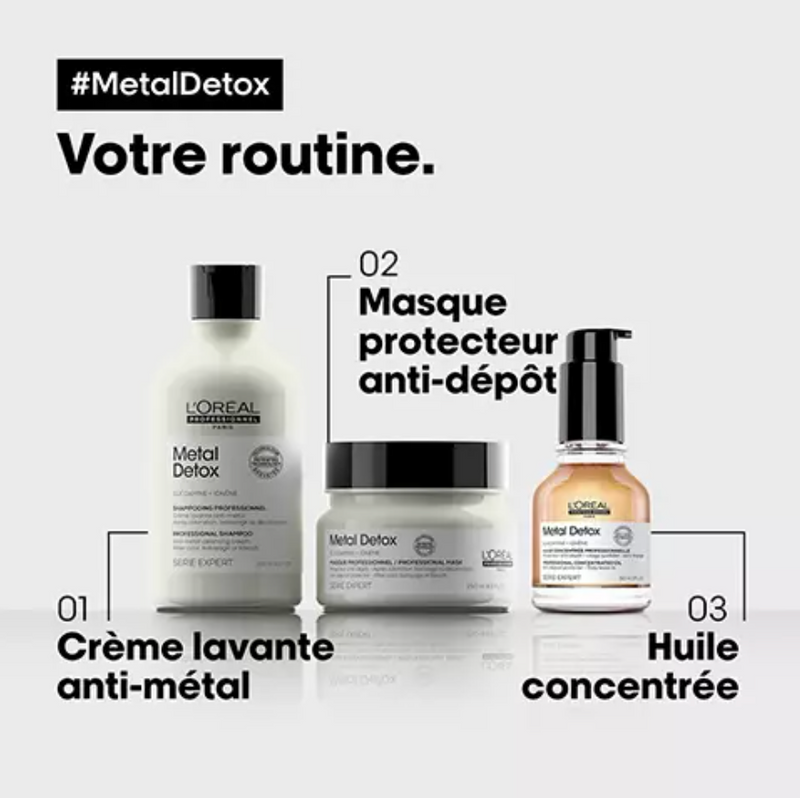 Huile Concentrée L'Oréal Protectrice Anti-dépôt Metal Detox