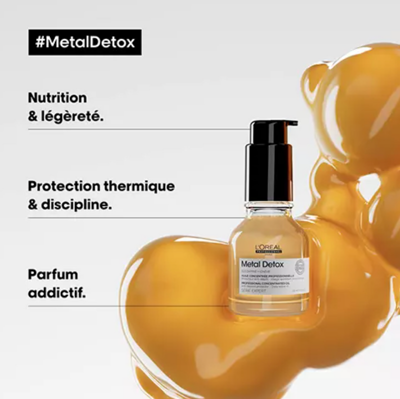 Huile Concentrée L'Oréal Protectrice Anti-dépôt Metal Detox