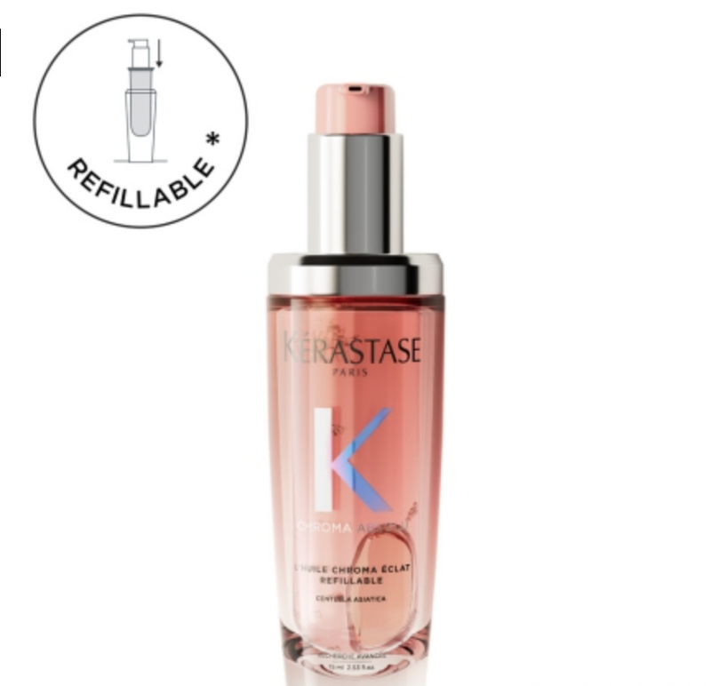 Kérastase - Chroma Absolu Huile restauratrice rechargeable pour cheveux colorés 75 ml